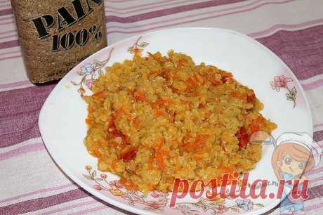 Каша из чечевицы — пошаговые рецепты для вегетарианцев Вегетарианские рецепты каши из чечевицы. Приготовление красной чечевицы с овощами с фото. Другие овощные и грибные варианты блюд с разными сортами. Пошаговые рецепты для печки и мультиварки.