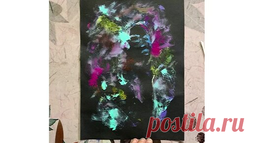 Техника рисования Диатипия.