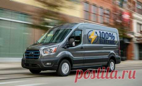 Новый электрический Ford E-Transit 2022 характеристики