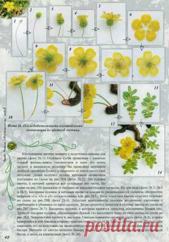 Восхитительные цветы из бисера — Сделай сам, идеи для творчества - DIY Ideas