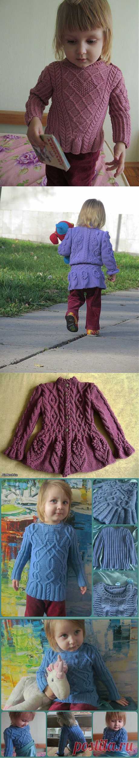 Собрала зима багаж (вязание спицами) | РУКОДЕЛИЕ