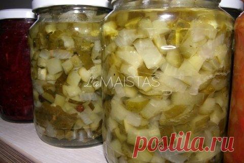 Agurkų mišrainė žiemai - receptas | La Maistas