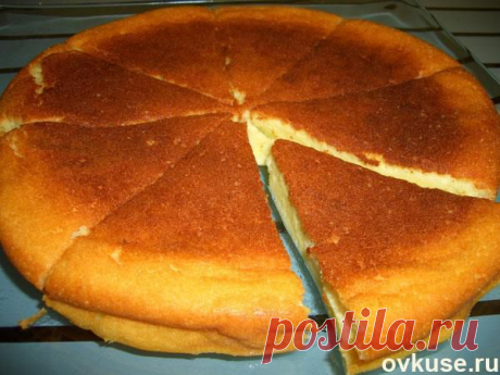 Пирог &quot;шарлотка с творожным намёком&quot; - Простые рецепты Овкусе.ру