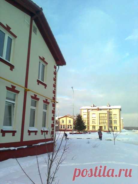 Микрорайон в Балабаново.