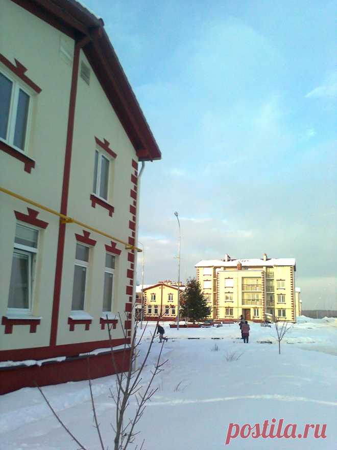 Микрорайон в Балабаново.