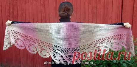 Dawn in the Woods Shawl by Elaine Phillips - 简单的日志 - 网易博客