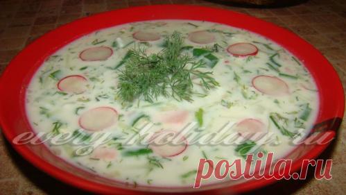 Окрошка на квасе