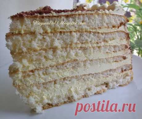 Для влюблённых в торты и не только...: Торт "Молочная девочка"