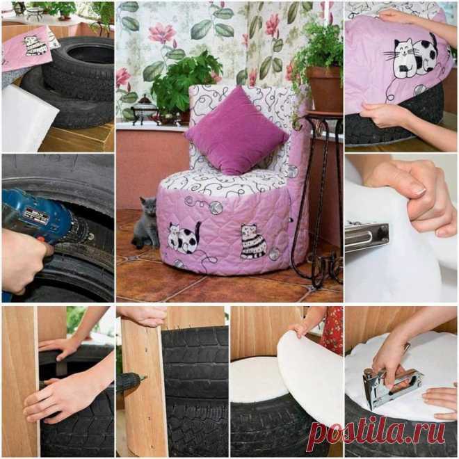 18 классных идей Как Повторное старых шин - Всегда в Trend | Всегда в Trend