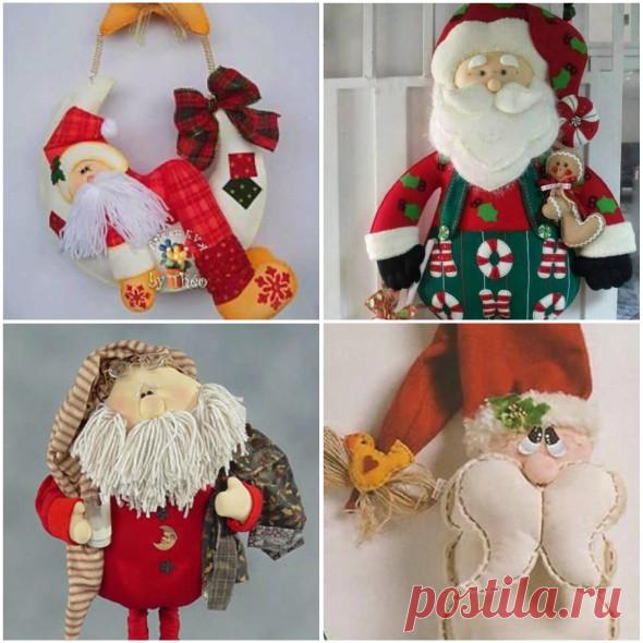 Более 10 пресс-Формы Санта Клаус из Фетра для Печати
