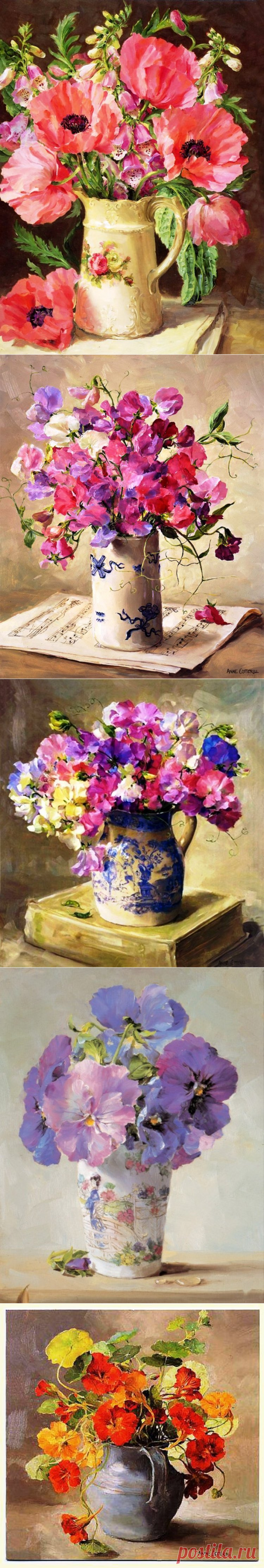 Бал цветов от Anne Cotterill..