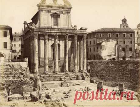 Руины Рима - фотографии 1880-х годов - Жизнь планеты Уникальные кадры засыпанного Рима. Мы много слышали о том, что мол художники-руинисты ( Пиранези и другие) были просто фантазёрами. И никогда такого не было, чтобы города стояли в руинах, которые …