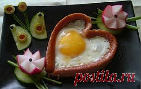 Яичница Только для тебя - рецепты с фото