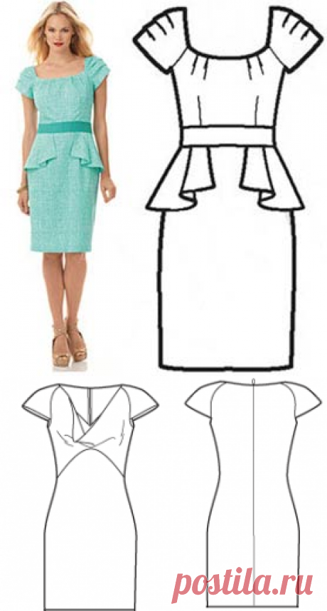Выкройки платьев - Все выкройки