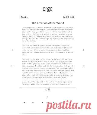 Электронная книга Ergo E-Ink 0612 White
Электронная книга Ergo Book 0612 снабжена 6-дюймовым E-Ink (Pearl) экраном известным своей технологией электронных чернил.

Качественный экран с разрешением в 800х600 пикселей гарантирует четкость воспроизводимого текста и изображений.

Ergo Book 0612 легко поместится в небольшой сумке или портфеле. Теперь скоротать время в долгих командировках, поездках на работу можно легко и приятно - за прочтением любимых романов, детективов, журналов и статей.