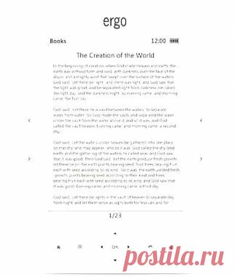 Электронная книга Ergo E-Ink 0612 White
Электронная книга Ergo Book 0612 снабжена 6-дюймовым E-Ink (Pearl) экраном известным своей технологией электронных чернил.

Качественный экран с разрешением в 800х600 пикселей гарантирует четкость воспроизводимого текста и изображений.

Ergo Book 0612 легко поместится в небольшой сумке или портфеле. Теперь скоротать время в долгих командировках, поездках на работу можно легко и приятно - за прочтением любимых романов, детективов, журналов и статей.