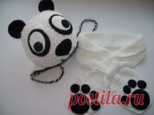 Шарфик и шапка 