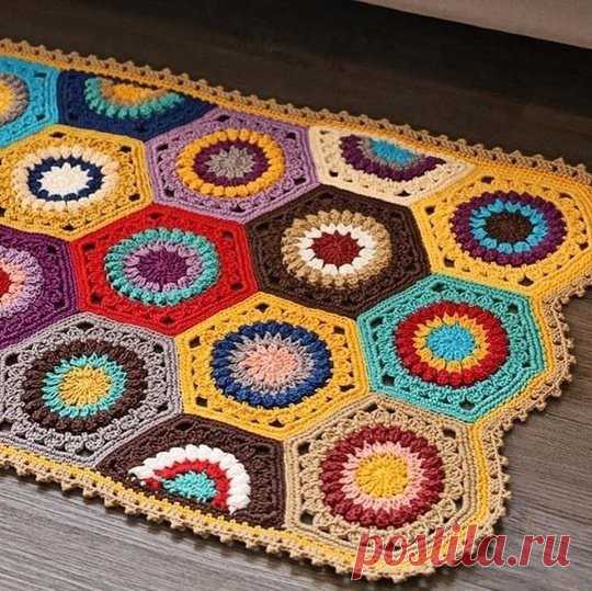 Половичок из мотивов