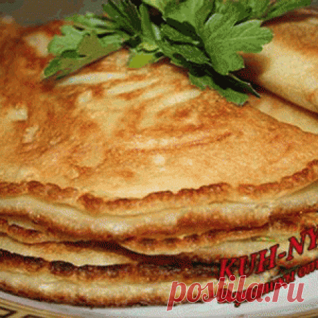 Блинчатые жареные пирожки