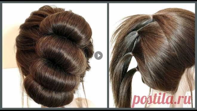 Простой способ прически на короткие волосы для себя.Easy hairstyle for short hair for yourself Прически на короткие и средние волосы. Свадебные и Вечерние прически на короткие волосы. Прически на короткие волосы на выпускной. Hairstyles for shor...