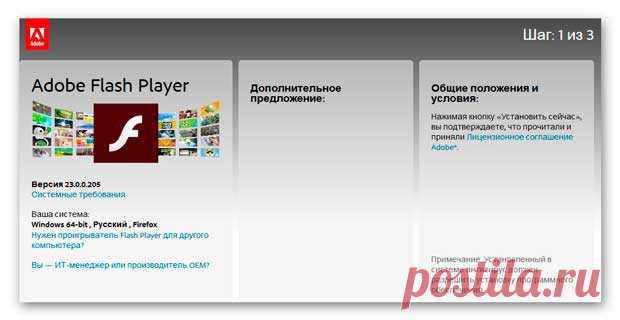 Как правильно и просто обновить Adobe Flash Player