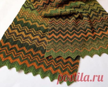 Как связать шарф в стиле Миссони. / Яндекс Дзен