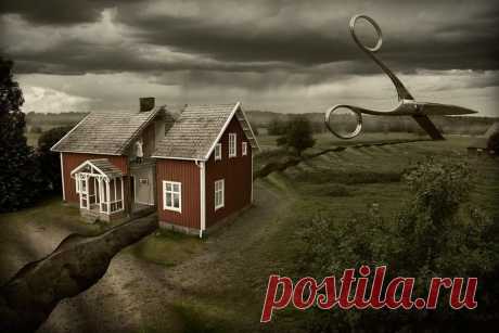 Фотоманипуляции Эрика Йоханссона