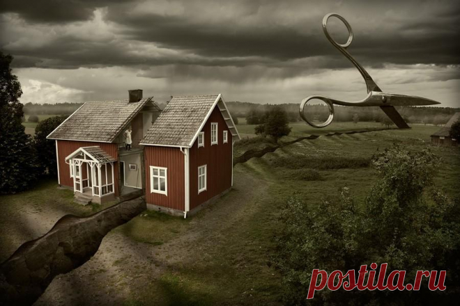 Фотоманипуляции Эрика Йоханссона