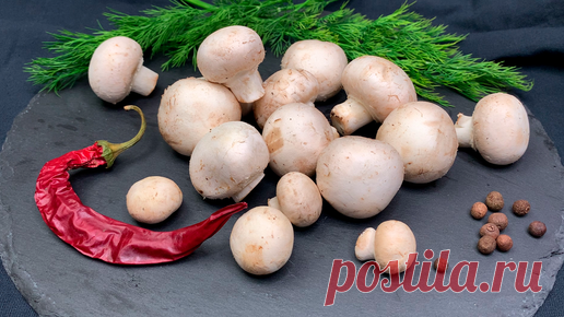Два шефа на кухне | Один вкуснее другого: два быстрых рецепта маринованных шампиньонов без стерилизации (хрустящая закуска к любому столу)