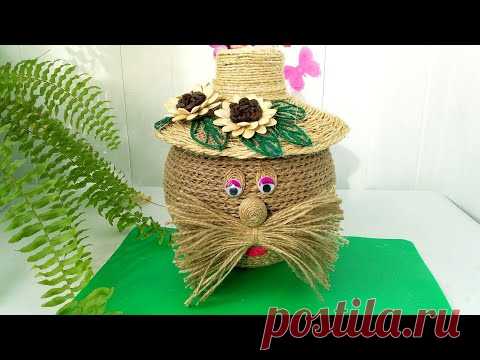 Домовичок- шкатулка , своими руками.