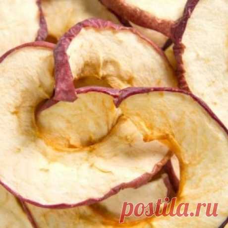 Яблоки: генеральная сушка