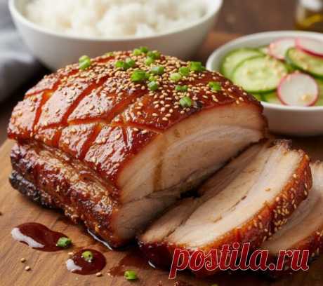 Свинина в кленово-мисо глазури