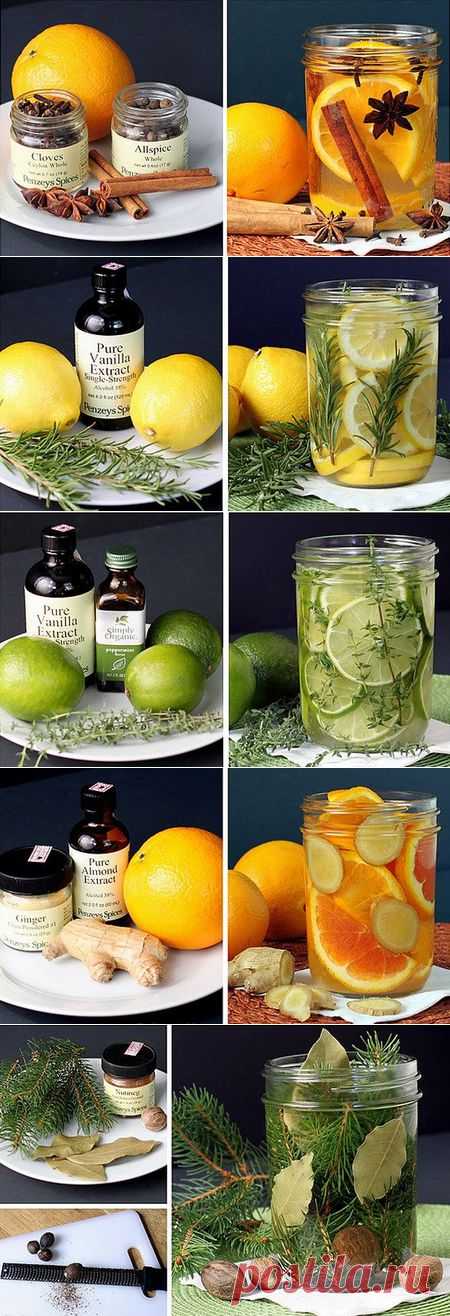 5 рецептов для натурального приятного аромата у вас дома