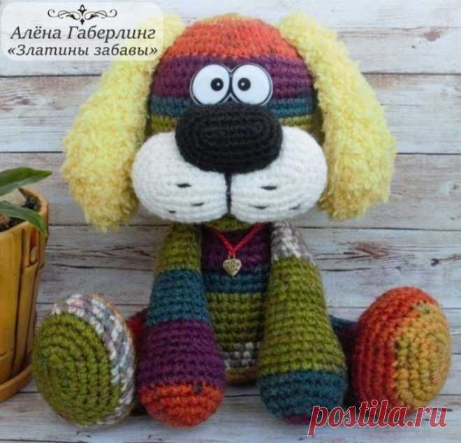 Собака Барк амигуруми | AmiguRoom