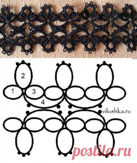 Фриволите ... схемы, учебники и вдохновлялки