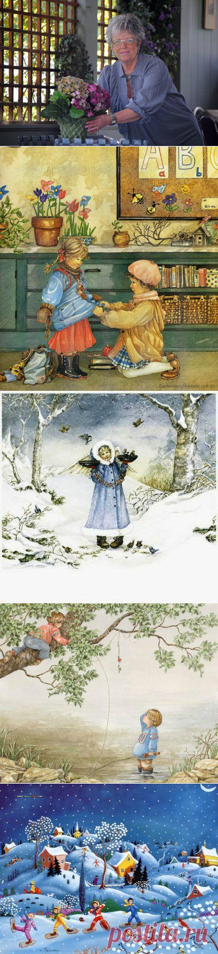 Быть Вечно Молодыми!... Акварели Catherine Simpson - канадская художник-самоучка..