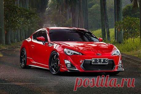 Турбированный Toyota GT86 из Индонезии