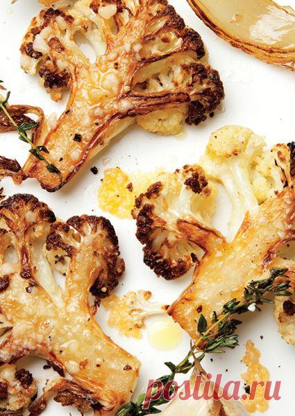 Parmesan-Roasted Cauliflower