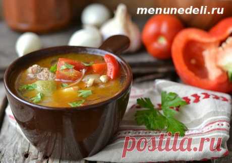 Картофельный суп с клёцками как в детском саду - рецепт с пошаговыми фото / Меню недели