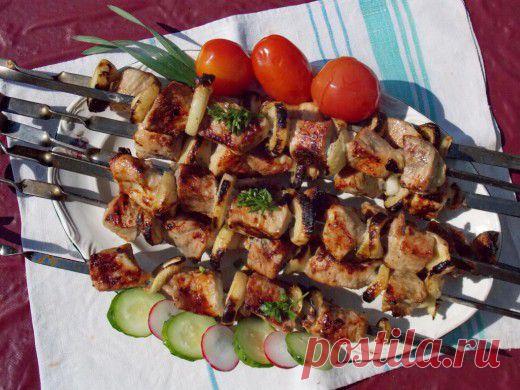 Шашлык

Где бы Вы ни проводили выходные – на дачном участке, в саду, на речке или озере, даже просто во дворе – место для мангала везде найдётся. Главное — желание, хорошая компания и знание, как приготовить вкусный шашлык на костре. Вдохновение и дружеская компания для вылазки на природу непременно найдутся, а рецептом шашлыка сейчас с Вами поделюсь.