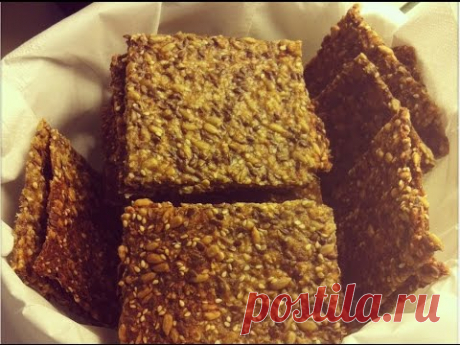 Диетические и полезные домашние хлебцы / Hjemmelaget knekkebrød