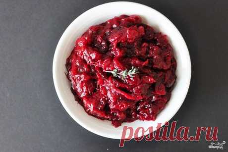 Клюквенный соус к птице - пошаговый кулинарный рецепт на Повар.ру