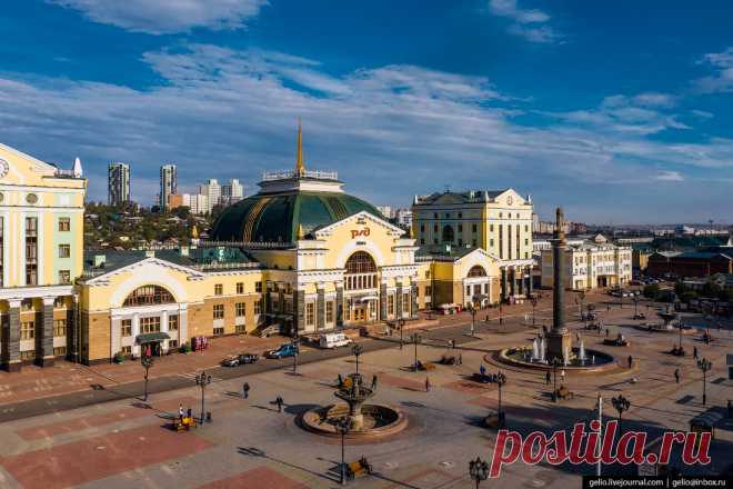 Фото Красноярска с высоты