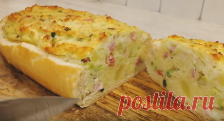 Быстро! Просто! Вкусно! ДВЕ ленивые ЗАКУСКИ и Десерт для БОЛЬШОЙ Компании за 15 минут + время на выпечку. Видеорецепт. Быстрые, простые, вкусные закуски к пикнику и к чаю! Проще не бывает:) Попробуйте:) Ингредиенты: Закуска с картофелем: 1 батон 400-450 гр картофеля 80 гр грудинки пучок зеленого лука 3 яйца соль, перец ____________ Ленивая ватрушка: 1 батон 360 гр творога 4 ст...