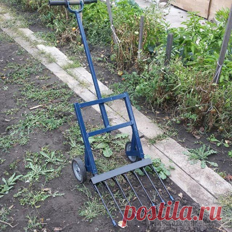 Чудо-лопата &quot;Гектар&quot; -  вилы на колесах , супер лопата, изобретение для огорода и хозяйства Я хочу познакомить читателей со своим изобретением, способным облегчить труд любого огородника. Это вилы на колесах, которые я назвал «Гектар» #Гектар. А свое название это изобретение получило за быст…