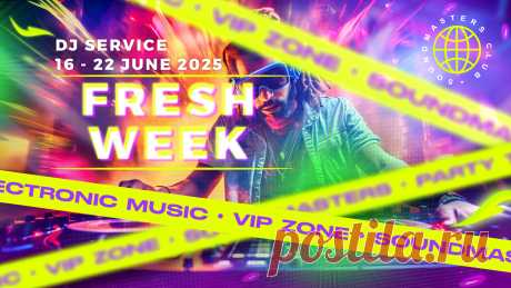 VIP - Fresh Week DJ Service 16 - 22 June 2025 | DJ | SoundMasters | Service
