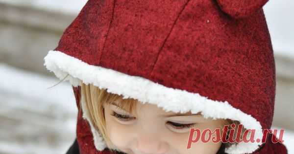 sewing: DIY flannel hooded scarf - imagine gnats