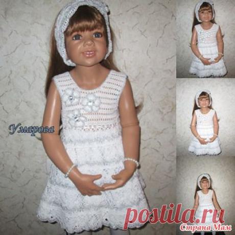 Летнее платье. - Все в ажуре... (вязание крючком) - Страна Мам