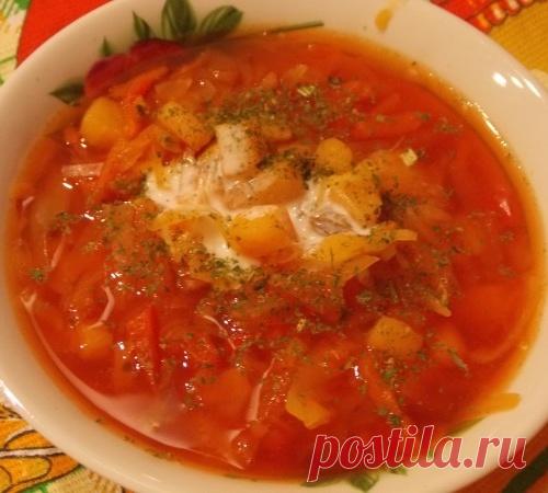 Борщ для ребенка