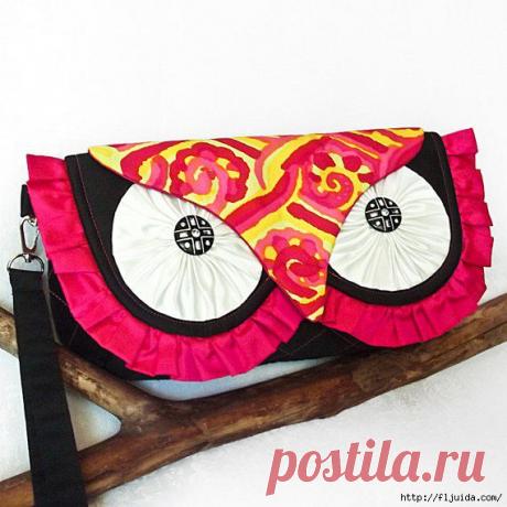 Самодельные сумочки, клатчи и косметички.